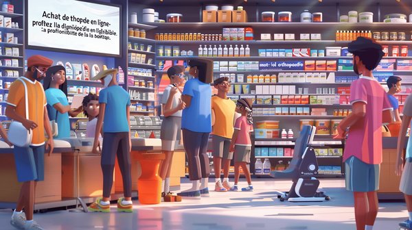 Achat de matériel orthopédique en ligne : profitez de la disponibilité de la boutique